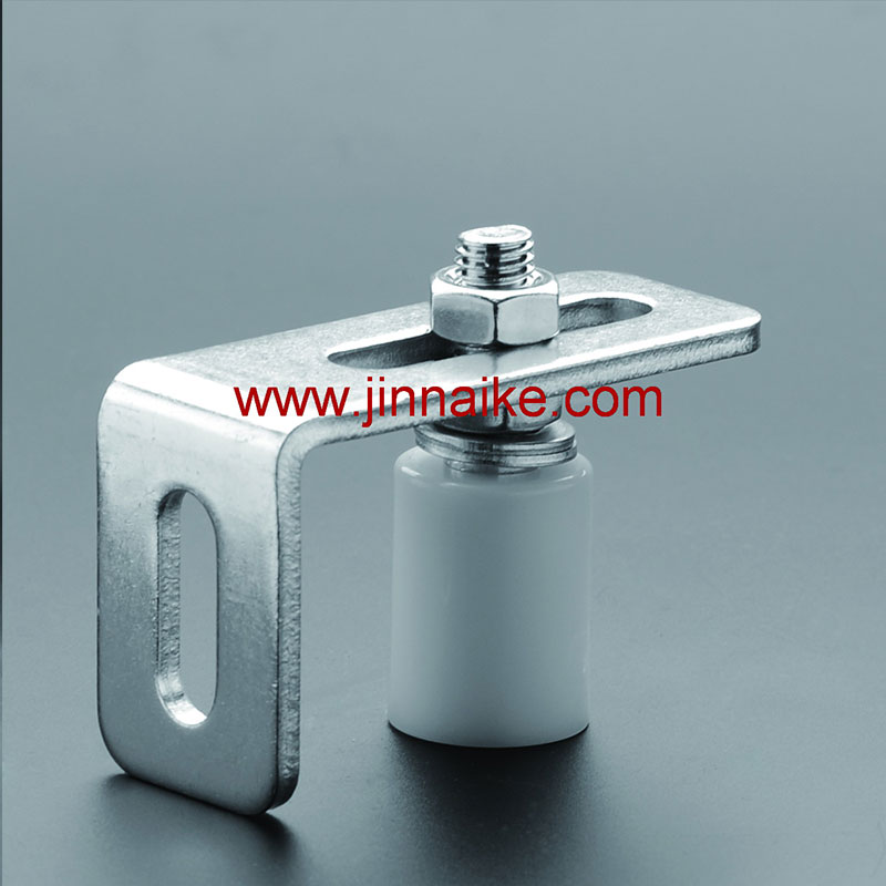 Guide Bracket With White Nylon Roller