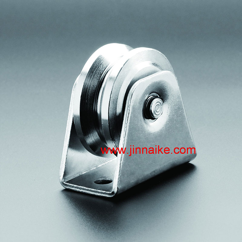 Heavy Duty Sliding Gate Roller With Exterior Bracket