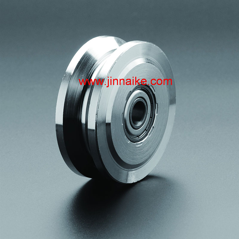 Solid Steel Y-Groove Wheel（Double Bearings，Y Groove）