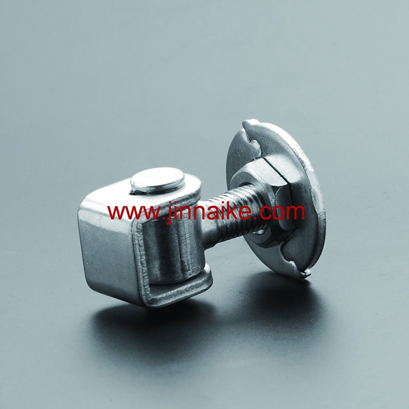 Adjustable Gate Hinge With Round Plate