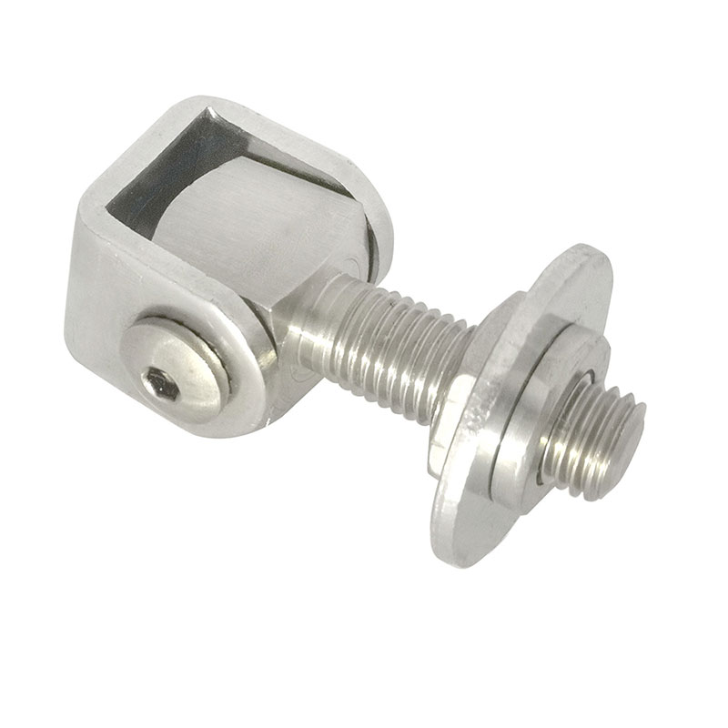 Adjustable Gate Hinge With Round Plate，stainless steel 304