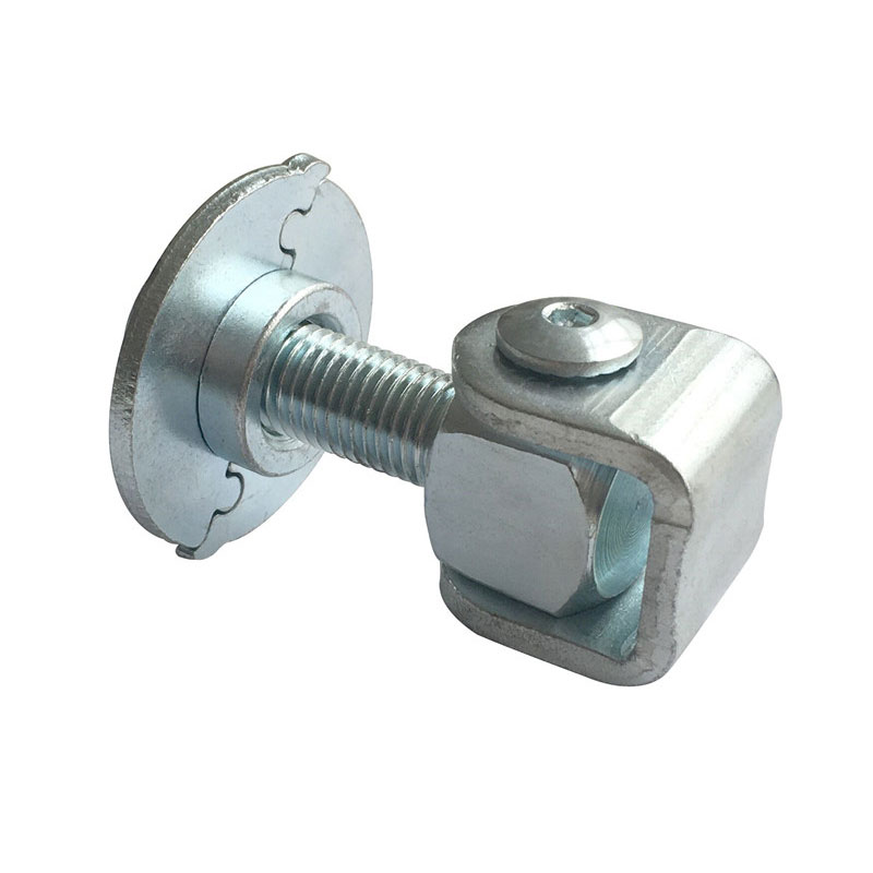 Adjustable Gate Hinge with Round Plate