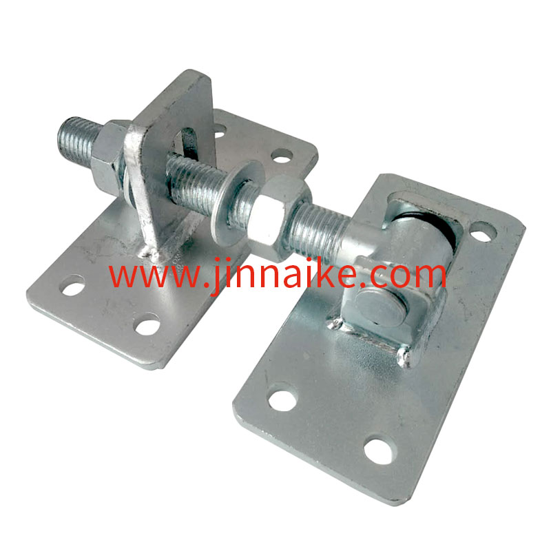 Heavy Gates with 2 Mounting Plates Adjustable Gate Hinge