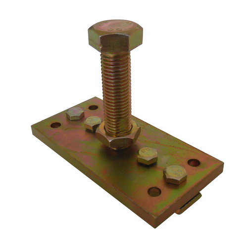 Adjustable Pin with Plate for Fastening